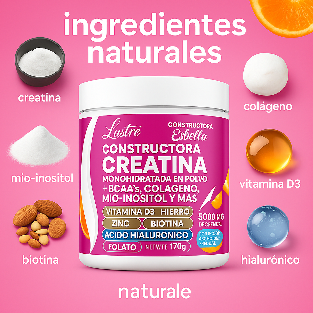 Lustre - Creatina para mujeres - 2x1